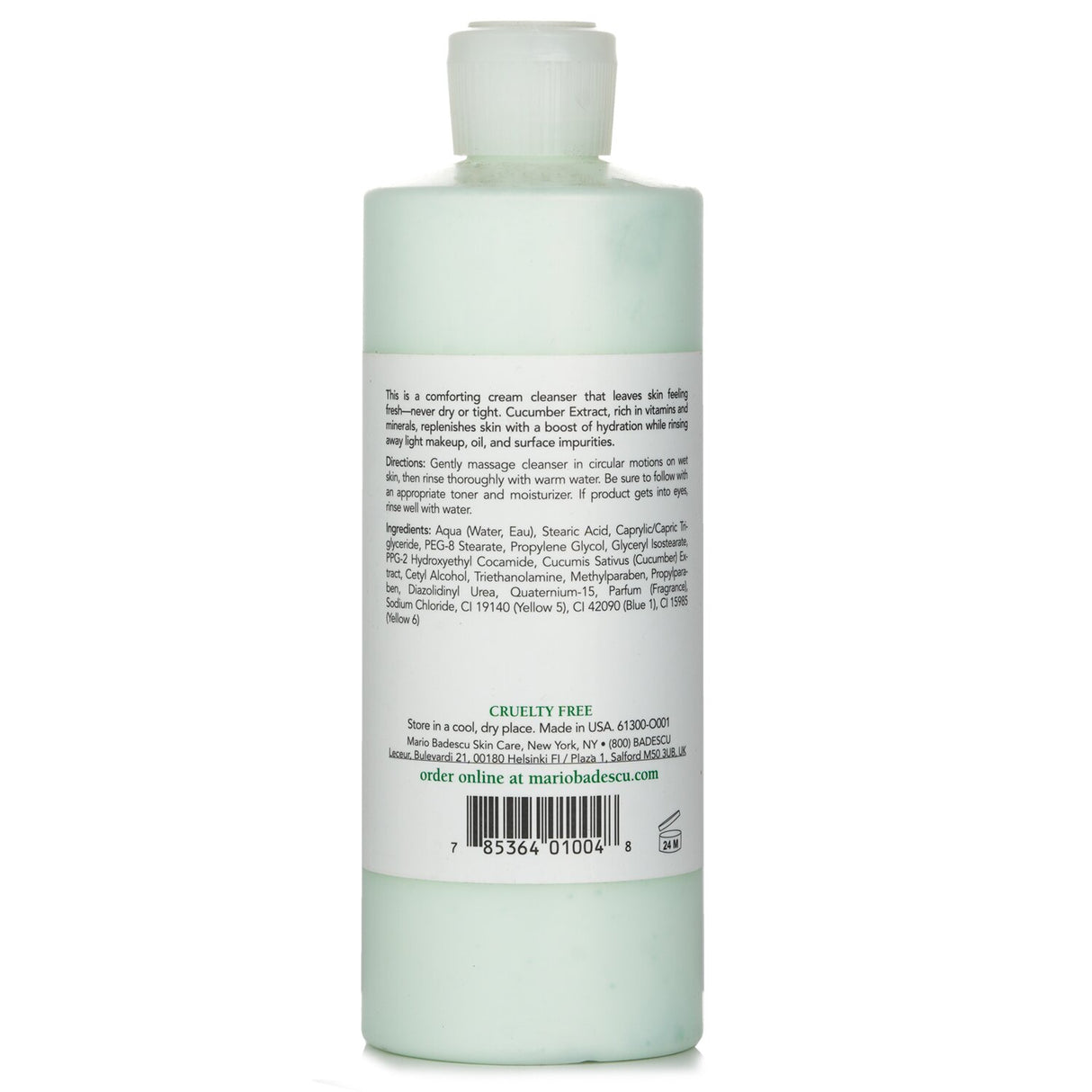 Mario Badescu - Cucumber Cream Soap - For All Skin Types  - 472ml/16oz
