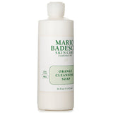Mario Badescu Orange Cleansing Soap: creamy, refreshing cleanser for all skin types; removes makeup, impurities, and revitalizes skin.