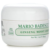 Hydrating Mario Badescu Ginseng Moist Cream with vitamin-rich extract for combination, dry, and sensitive skin types.