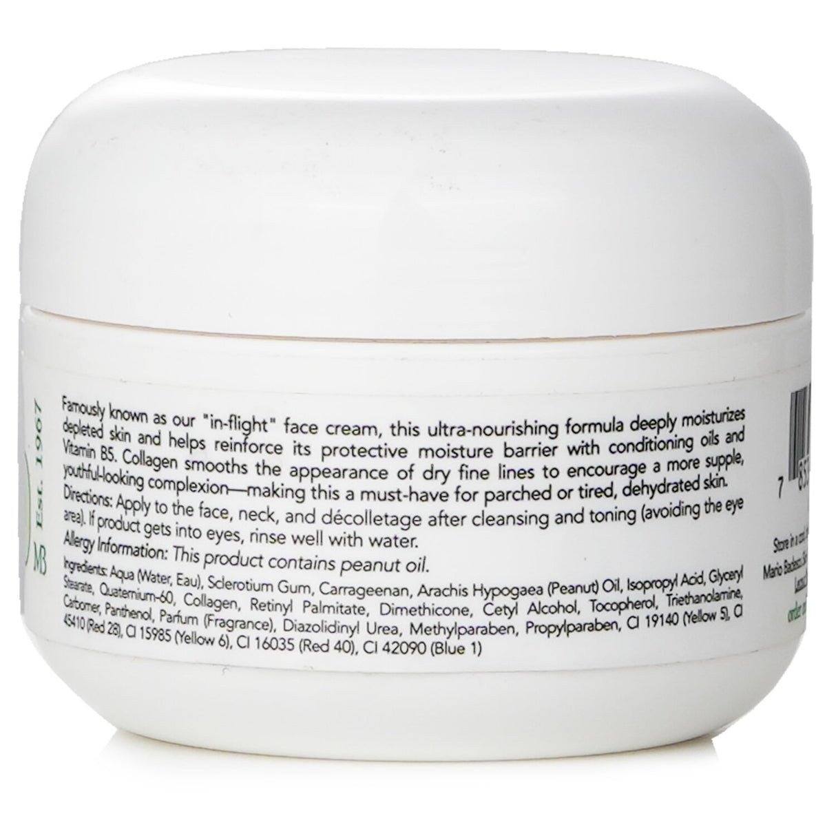 Mario Badescu Hydro Emollient Cream in a 29ml jar, designed for intense hydration of dry and sensitive skin.