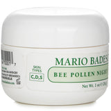 Mario Badescu Bee Pollen Night Cream in a jar, designed to nourish and hydrate combination, dry, and sensitive skin overnight.