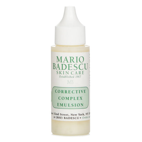Mario Badescu Corrective Complex Emulsion, a 29ml serum for combination to dry skin, hydrates and smooths for a youthful glow.