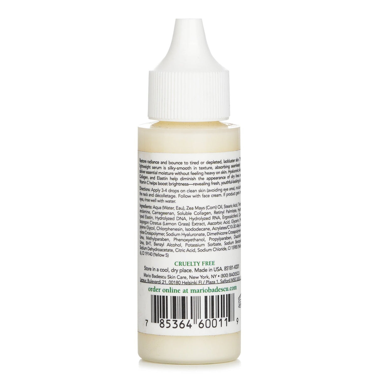 Hyaluronic Emulsion with Vitamin C, a nutrient-rich serum for hydration and a radiant complexion for dry, sensitive skin.