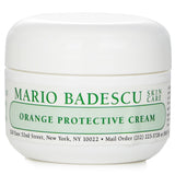 Mario Badescu Orange Protective Cream in a 29ml jar, designed for hydrating dry, sensitive skin with citrus fragrance.