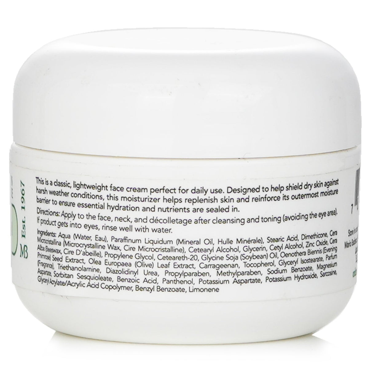 Mario Badescu Protective Day Cream in 29ml, designed for combination, dry, and sensitive skin; hydrates and protects daily.
