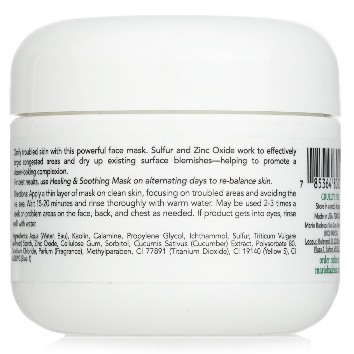 Mario Badescu Drying Mask - For All Skin Types 59ml/2oz