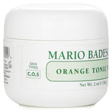 Mario Badescu Orange Tonic Mask for combination, oily, and sensitive skin, enriched with Orange Peel Extract for exfoliation.