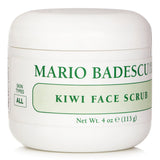 Mario Badescu Kiwi Face Scrub - natural exfoliator with Kiwi seeds and Seaweed for smooth, radiant skin. 118ml.