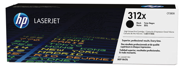 HP 312X Black High Yield Toner