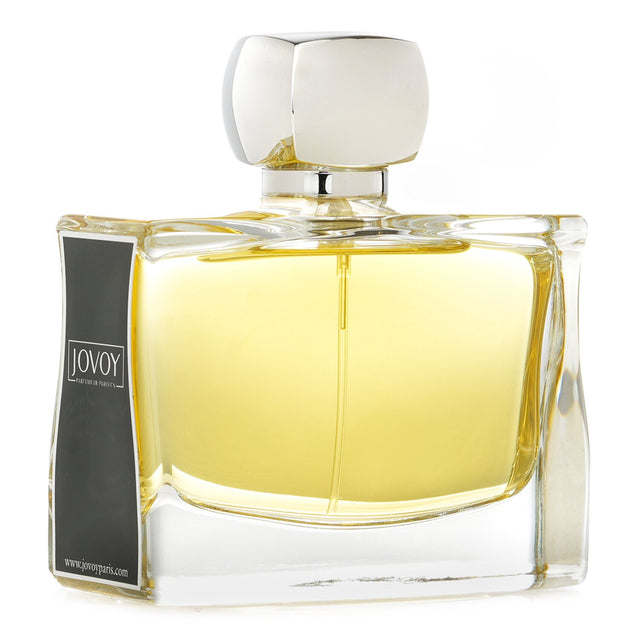 Elegant Jovoy Ambre Premier Eau De Parfum Spray, 100ml, featuring oriental vanilla notes and a blend of citrus, rose, and amber.