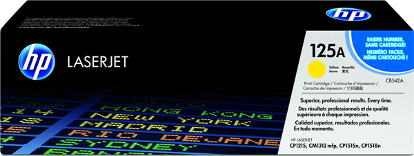 HP 125A Yellow Toner