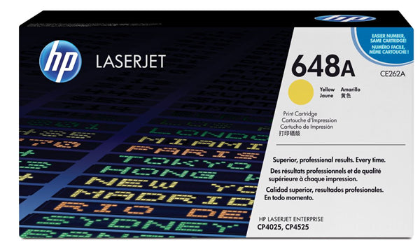 HP 648A Yellow Toner