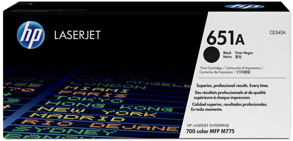 HP 651A Black Toner