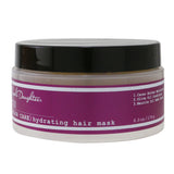 Hydrating hair mask with cacao butter and oils for soft, vibrant, color-treated hair. Restores moisture and shine.