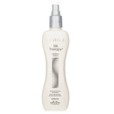 BioSilk Silk Therapy Thermal Shield is a lightweight hair spray that protects against heat damage while enhancing shine.