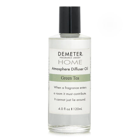 Demeter Green Tea Diffuser Oil in 120ml for a refreshing, calming atmosphere, ideal for enhancing any space.