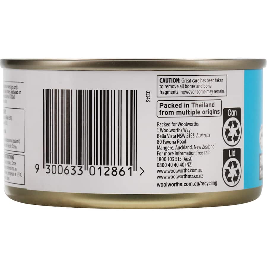 Essentials Tuna Chunks In Springwater Tear tab can 185g