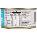 Essentials Tuna Chunks In Springwater Tear tab can 185g