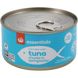 Essentials Tuna Chunks In Springwater Tear tab can 185g