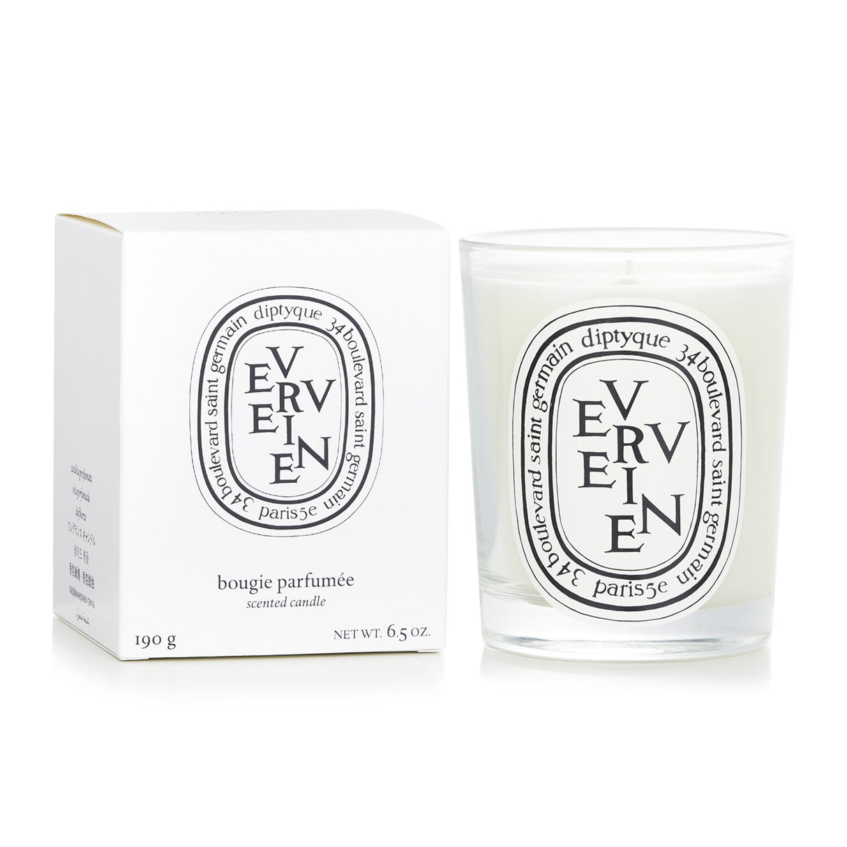 Diptyque - Scented Candle - Verveine (Lemon Verbena)  - 190g/6.5oz