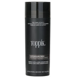 Toppik Hair Building Fibers in Dark Brown, 55g, for instantly thicker hair, concealing thinning and bald spots effortlessly.