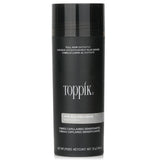 Toppik Gray Hair Building Fibers - 55g for thicker, fuller hair; natural keratin fibers resist wind and rain.