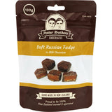 Potter Brothers Soft Russian Fudge in Milk Chocolate. Small Batch Made in NZ.