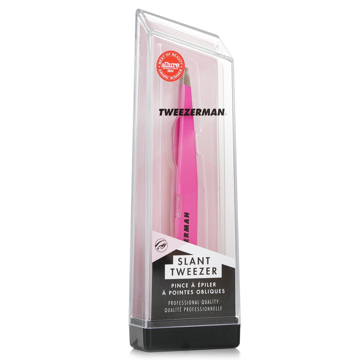Tweezerman - Slant Tweezer - Pink (Studio Collection)  - -