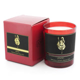 Hand-poured 185g scented candle in a red box, offering 60 hours of soothing aroma and elegant home ambiance.