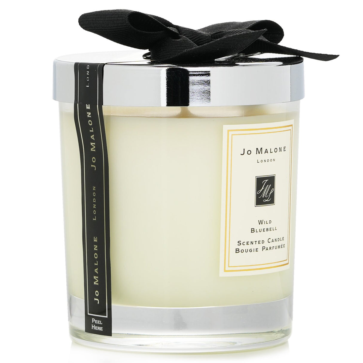 Jo Malone Wild Bluebell Scented Candle, 200g, 2.5 inches, offers an enchanting floral aroma for a serene ambiance.