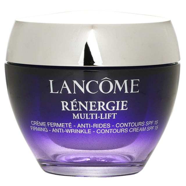 Lifting cream with SPF 15, infused with Multi-Tension technology for firming and re-plumping skin while reducing wrinkles.