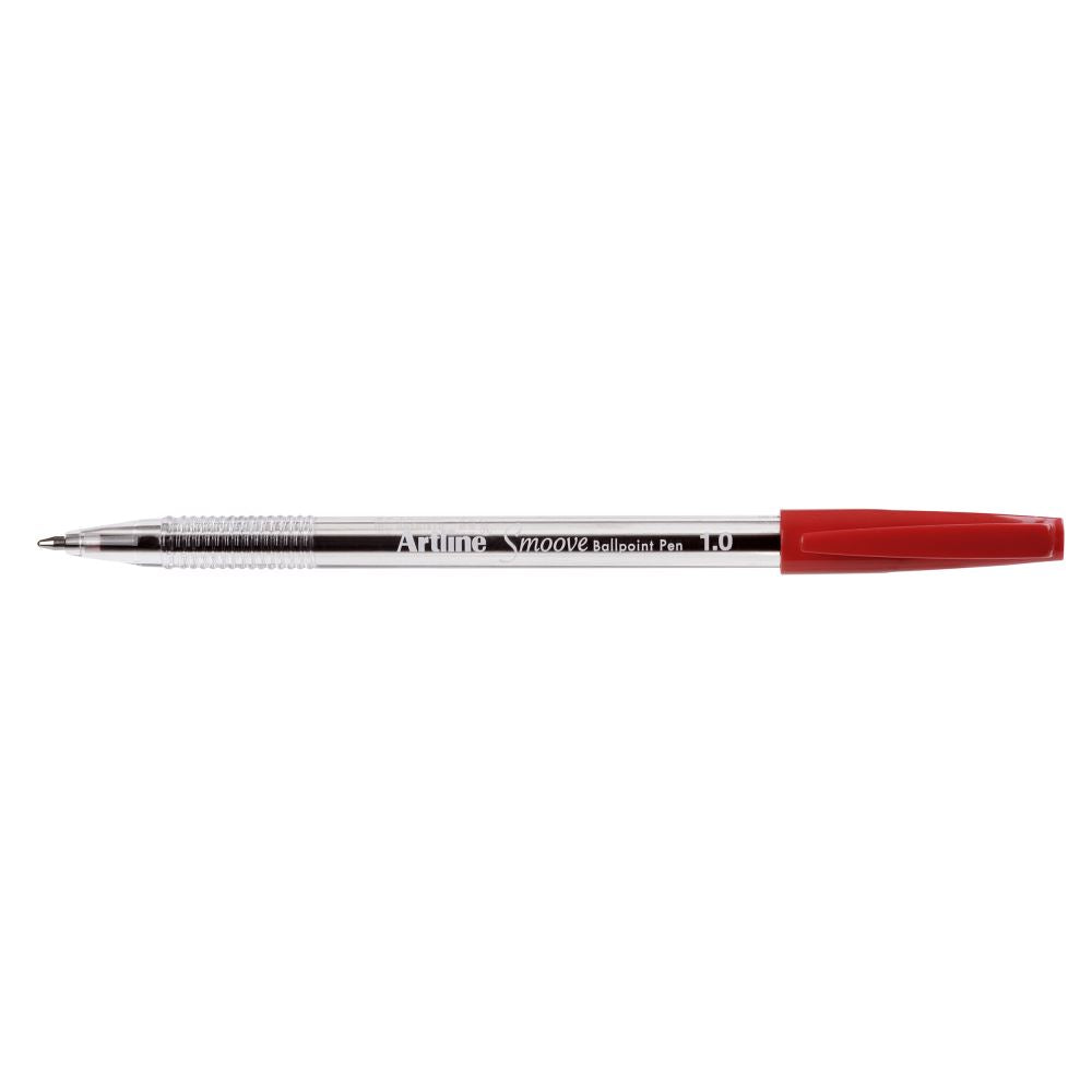 Artline Smoove Bpp Medium Red -12 units