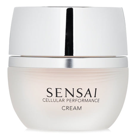 Kanebo Sensai Cellular Performance Cream in a 40ml jar, enhances skin elasticity and moisture for a radiant and smooth complexion.