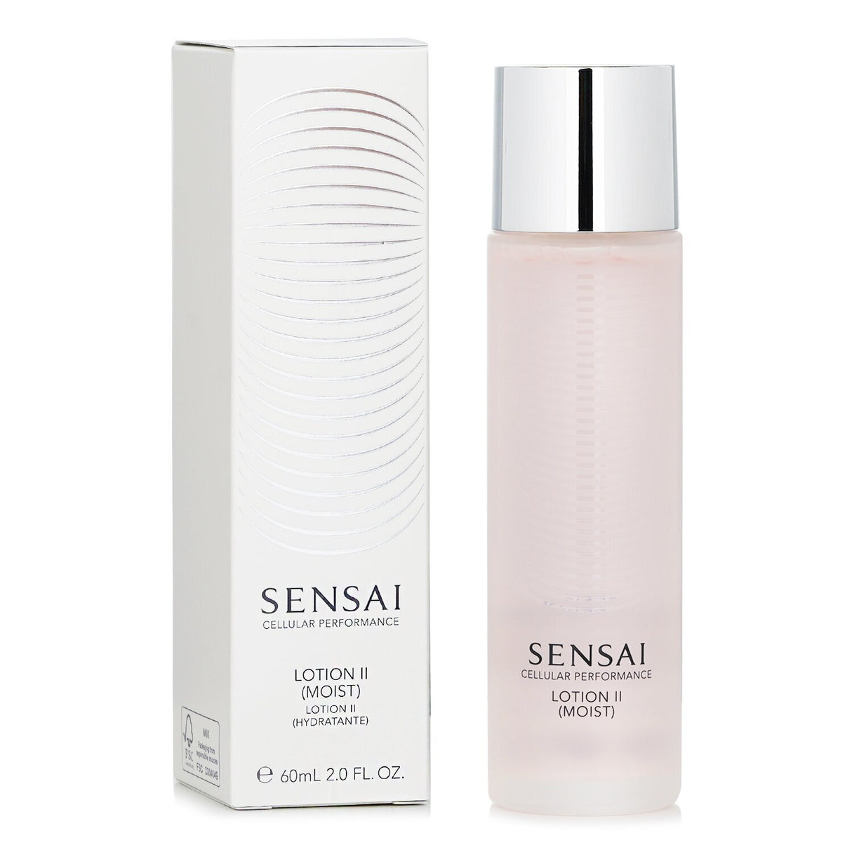 Kanebo Sensai Cellular Performance Lotion II - Moist, a silky lotion that hydrates and refines skin texture for a youthful glow.