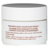 Luxurious rose-infused eye gel cream in 15ml, instantly refreshes, hydrates, and soothes tired eyes with cooling cucumber extract.