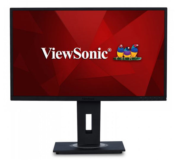 24-inch ViewSonic VG2448 monitor with 1080p resolution, ergonomic design, and adjustable features for optimal comfort.