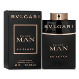 Bvlgari - In Black Eau De Parfum Spray 60ml, a leathery fragrance for modern men with spicy, sweet, and warm notes.