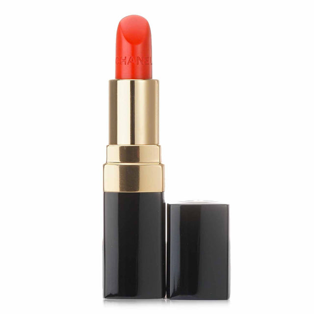 Chanel Rouge Coco #416 Coco lipstick offers vibrant color, intense hydration, and a luxurious shine for smooth, plump lips.