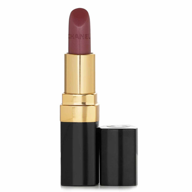 Chanel Rouge Coco #434 Mademoiselle lipstick, offering vibrant color and shine with rich moisture for smooth, plump lips.