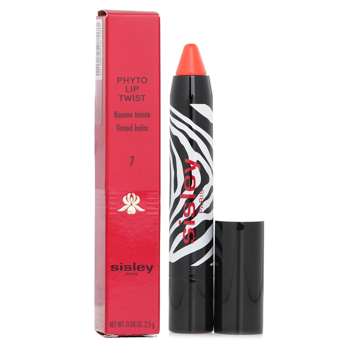 Sisley Phyto Lip Twist - # 7 Coral  2.5g/0.08oz
