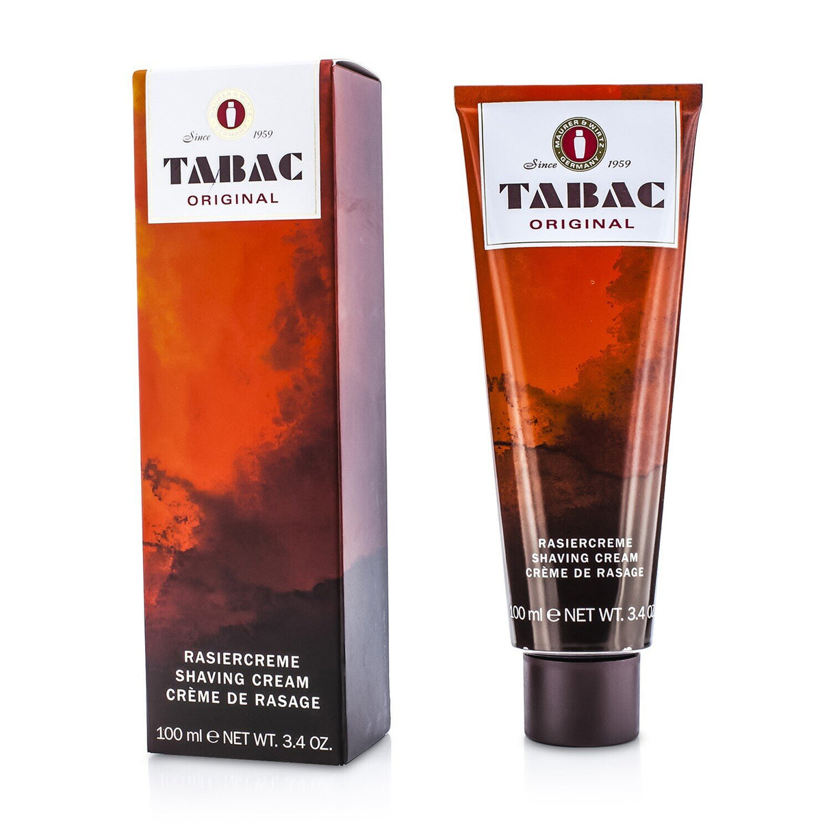 Tabac Original Shaving Cream (100ml) offers a luxurious, fragrant lather for a close and comfortable shave, leaving skin refreshed.