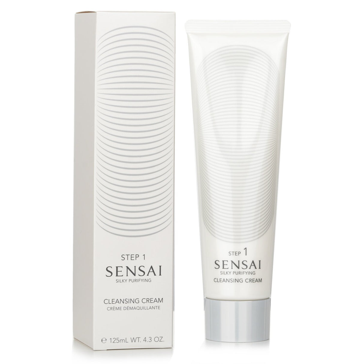Luxurious cleansing cream with Rice Bran Extract for all skin types, deeply cleanses while nourishing without moisture loss.