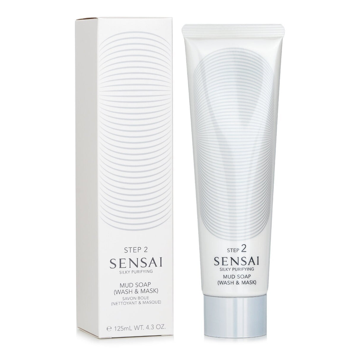 Kanebo Sensai Silky Purifying Mud Soap - Wash &amp; Mask (New Packaging) 125ml/