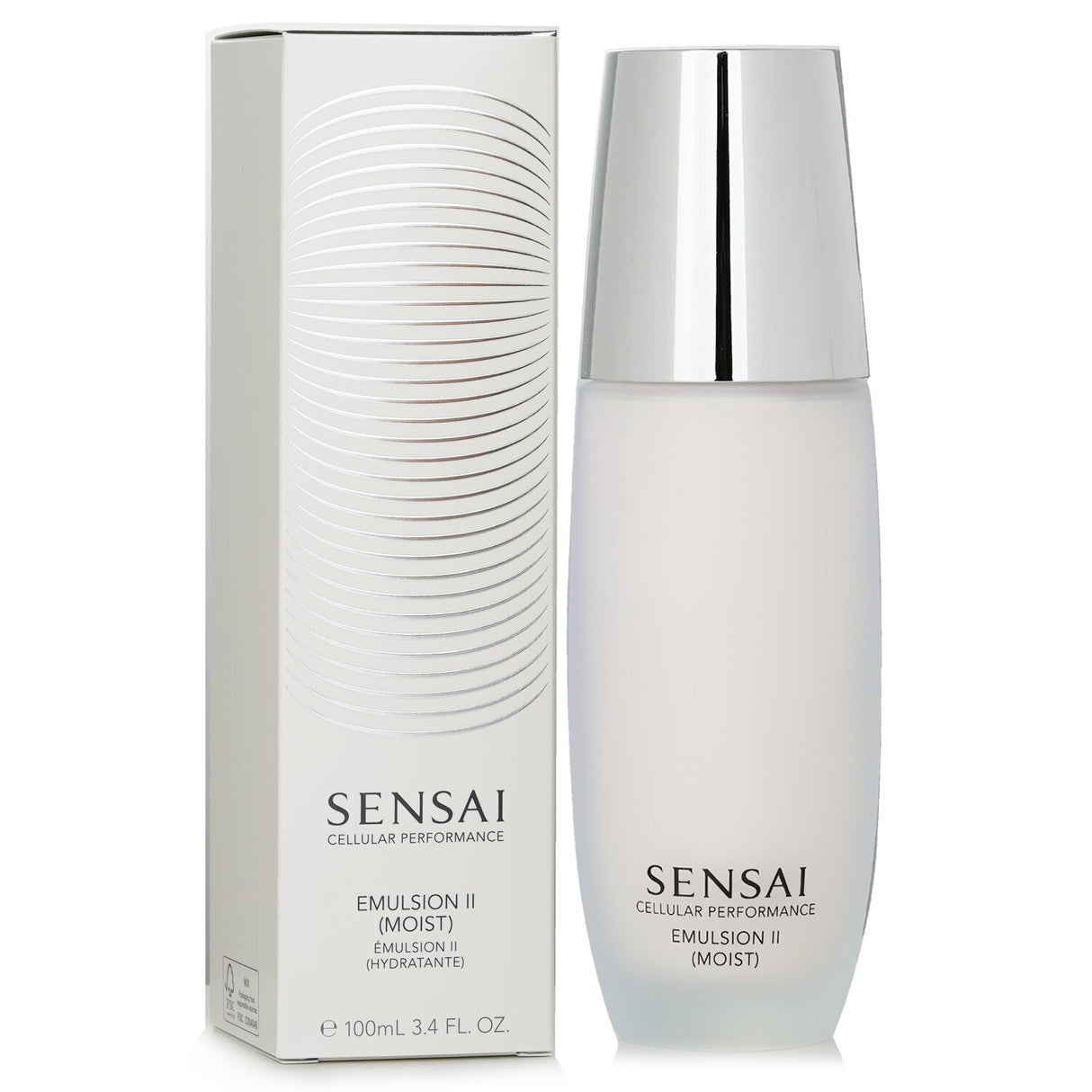 Kanebo Sensai Cellular Performance Emulsion II, rich moisturizer for youthful skin, ideal for normal to dry skin, 100ml.