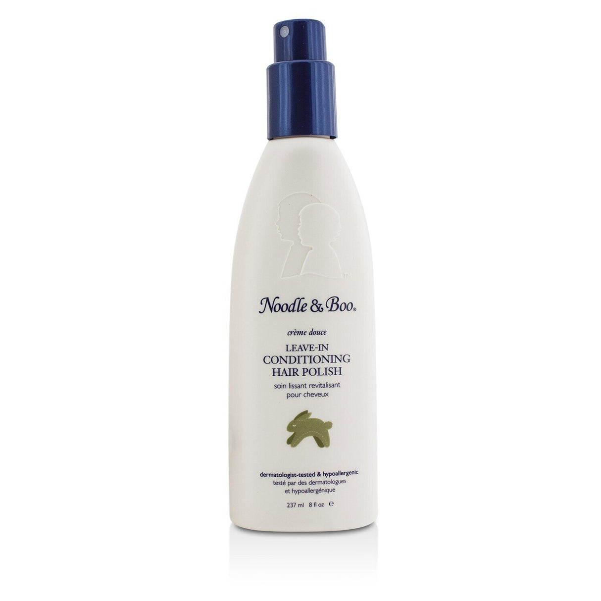 Ultra-light leave-in conditioner for curls, detangles, reduces frizz, and adds shine for manageable hair.