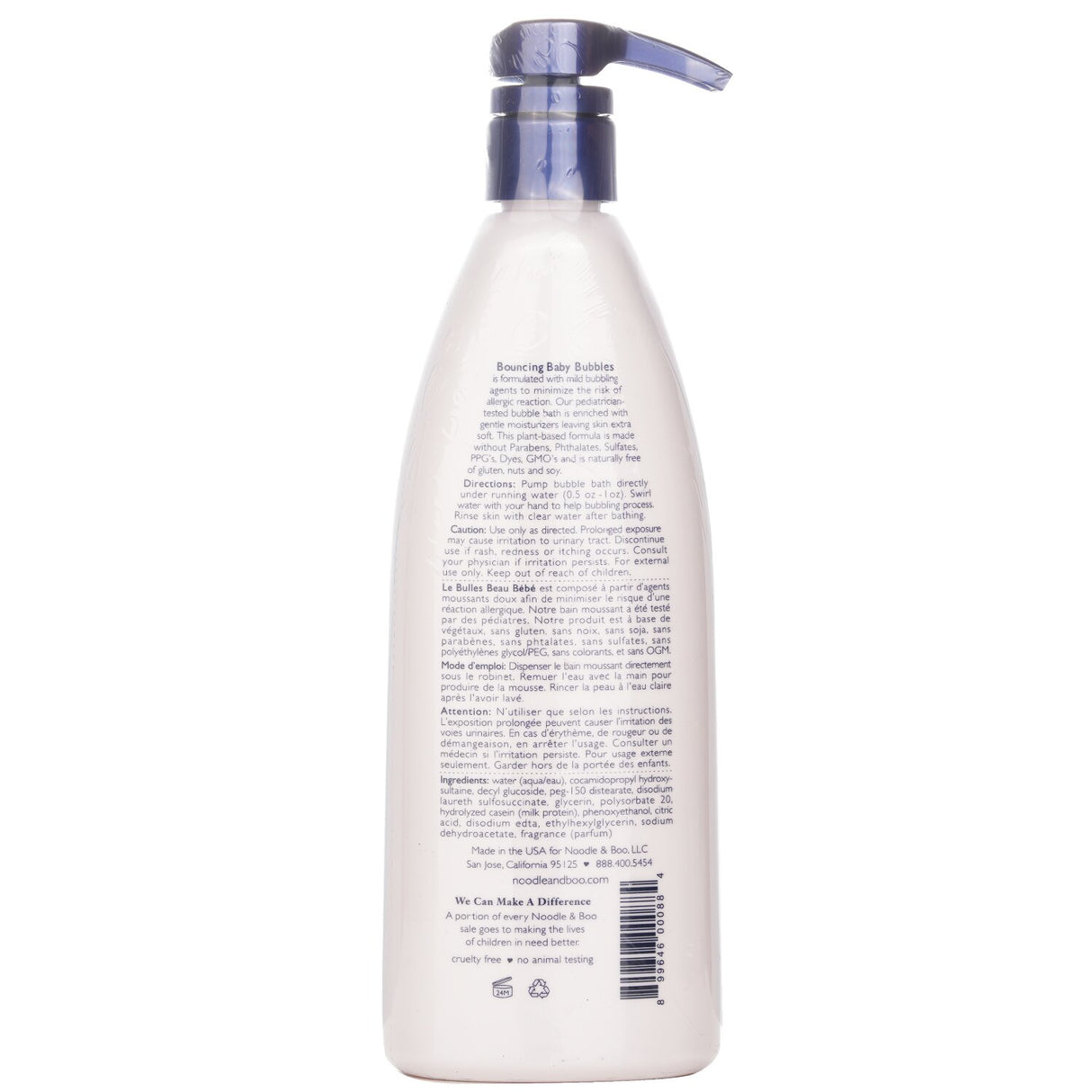 Noodle & Boo - Bouncing Baby Bubbles  - 473ml/16oz