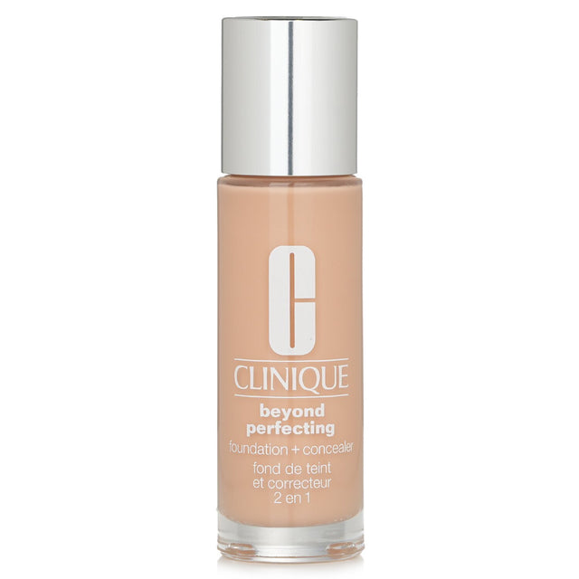 Clinique Beyond Perfecting Foundation & Concealer in #06 Ivory, 30ml - a lightweight, full-coverage solution for flawless skin.