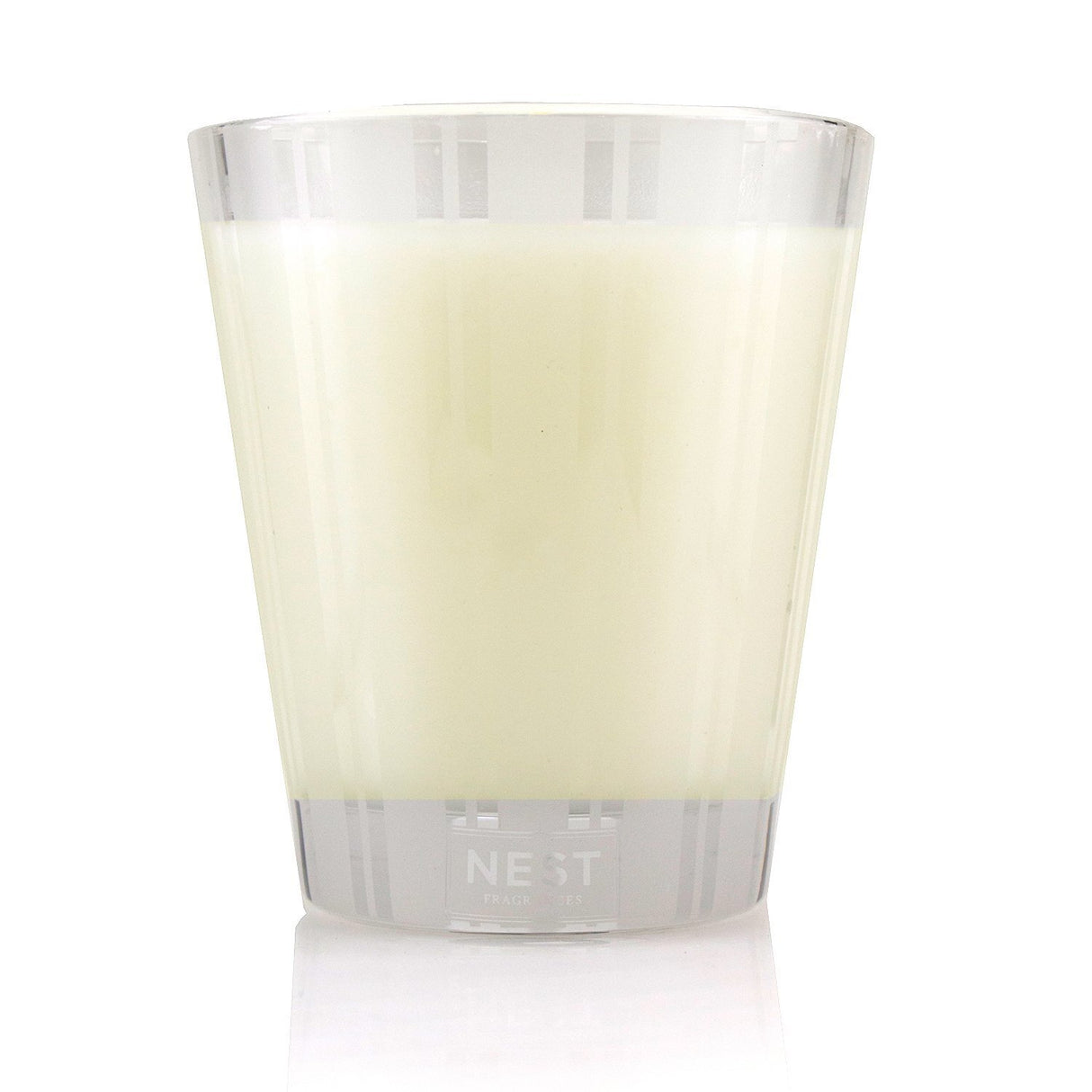 Luxurious 230g grapefruit scented candle with a clean burn, lasting up to 50 hours, perfect for creating a calming ambiance.