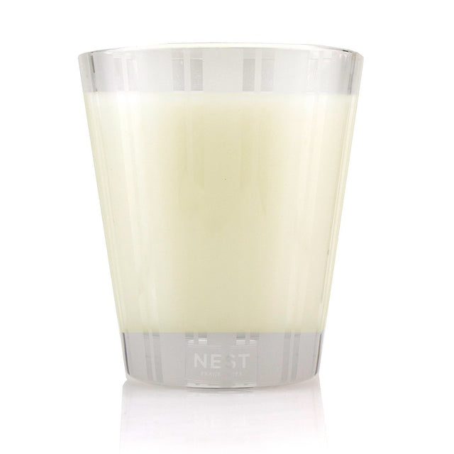Luxurious 230g grapefruit scented candle with a refreshing aroma, long-lasting burn, and elegant design for a relaxing ambiance.