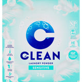 Clean Laundry Powder Sensitive - 2kg